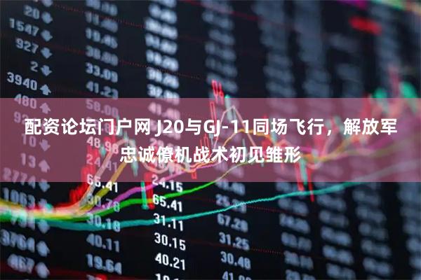配资论坛门户网 J20与GJ-11同场飞行，解放军忠诚僚机战术初见雏形