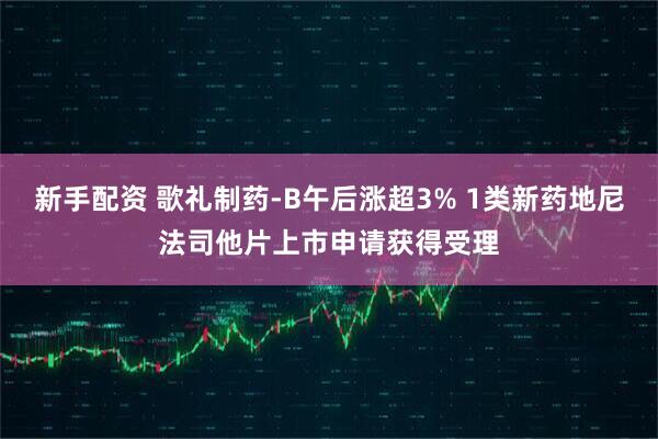 新手配资 歌礼制药-B午后涨超3% 1类新药地尼法司他片上市申请获得受理