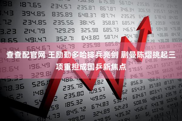 查查配官网 王励勤多哈排兵亮剑 蒯曼陈熠挑起三项重担成国乒新焦点